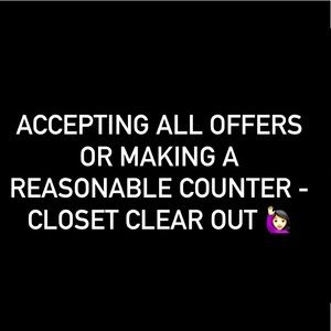 OFFERS WELCOME - let’s make a deal 🥰